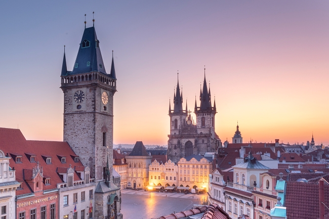 Terasa U Prince, výhled