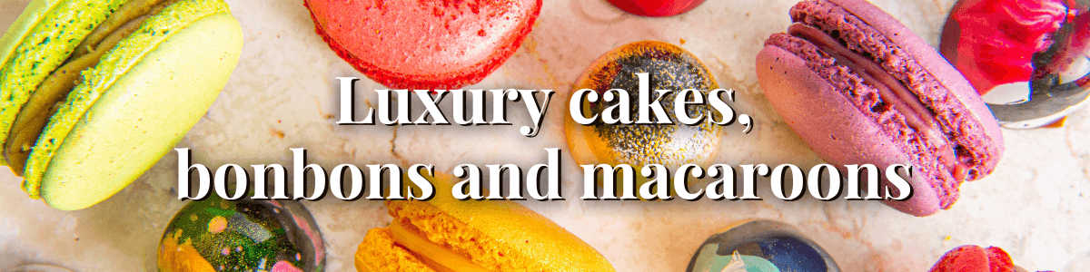 Pastry eshop - cakes, bonbons and macaroons, BHG Prague BHG Shop Praha