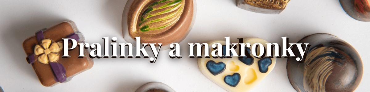 Makronky a čokoládové pralinky, BHG Praha