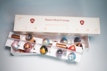 Pralinky, čokoládové bonbony mix, balení 20 ks, BHG Praha